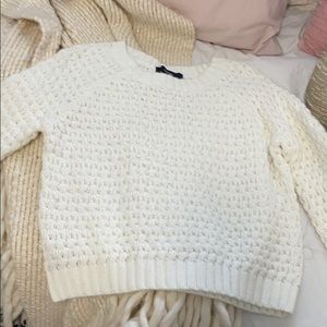 FOREVER 21 white sweater